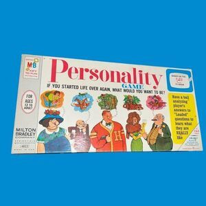 1968 Milton Bradley Funny Personality Board Game Based on TV Show  Ages 12+ COMP